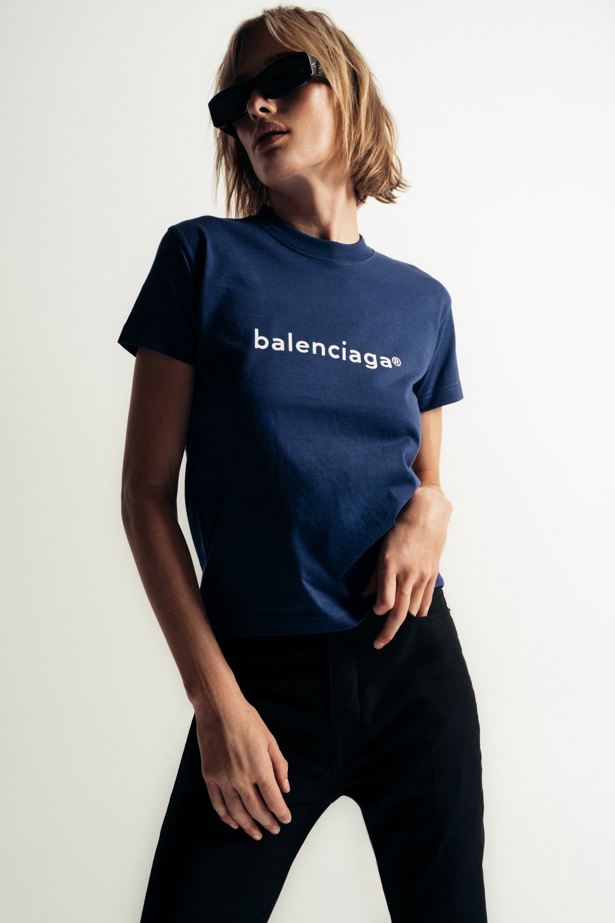 BALENCIAGA SMALL FITTED TEE