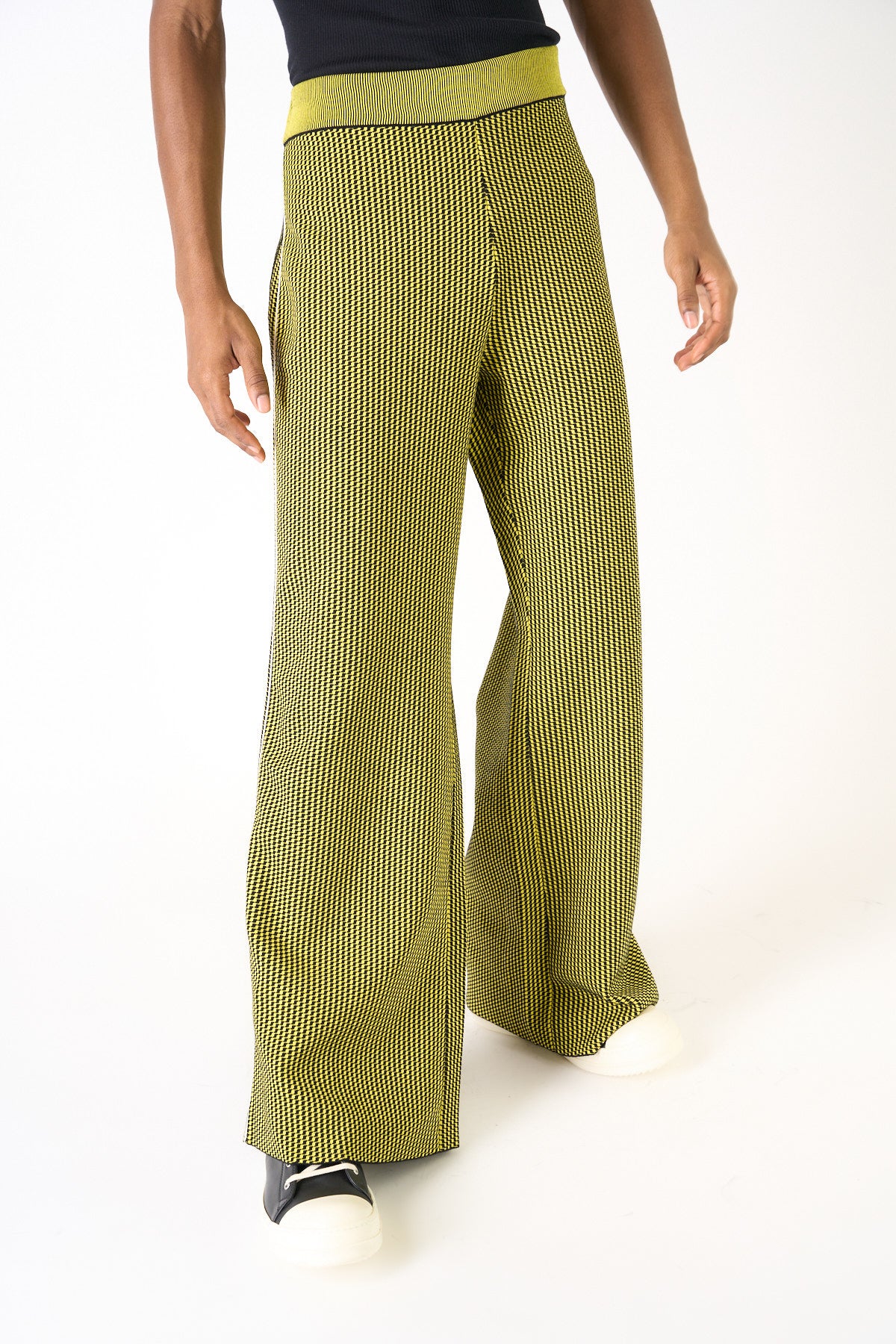 MARNI | CHECK KNIT TROUSERS