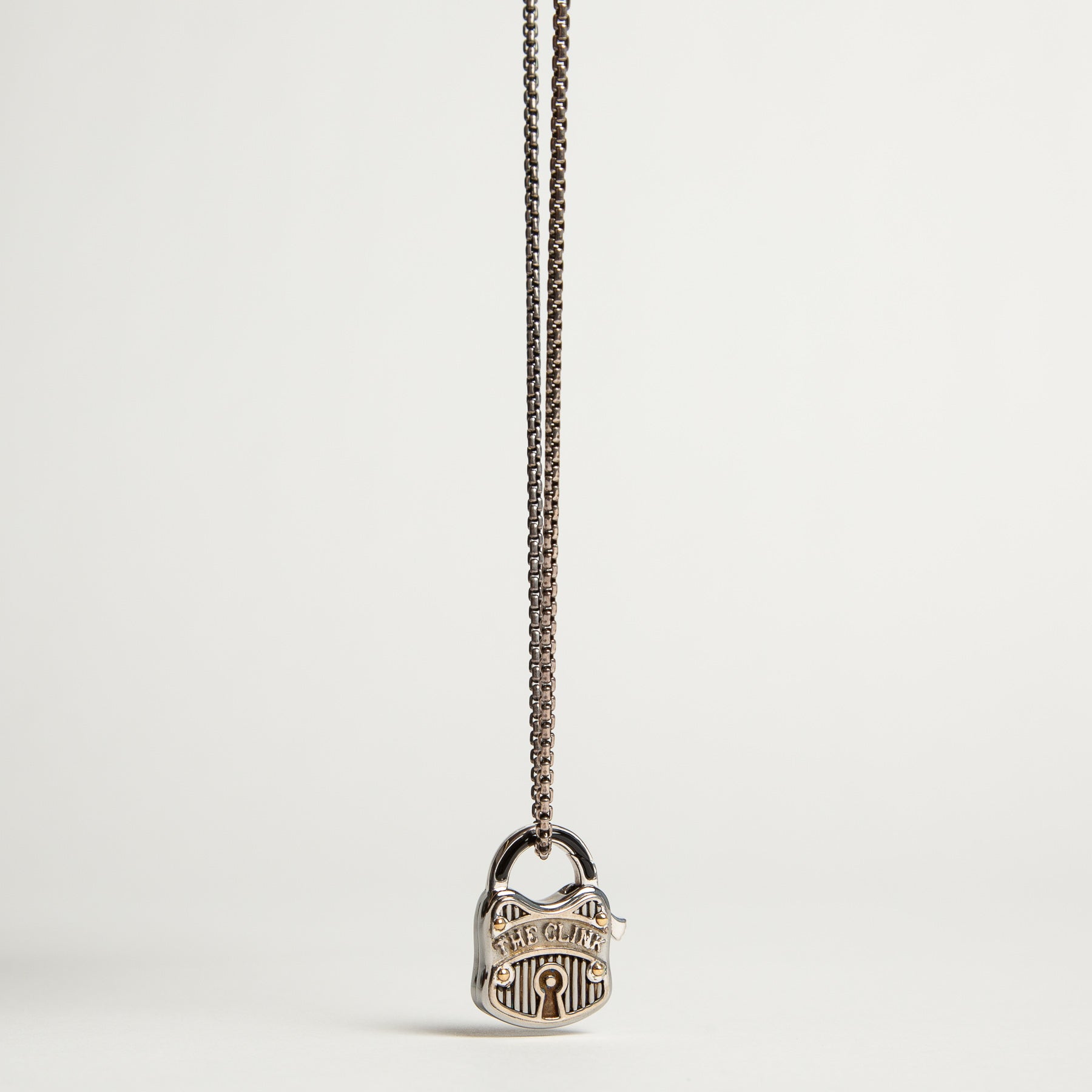 STEPHEN WEBSTER  ONYX PADLOCK PENDANT – MAXFIELD LA