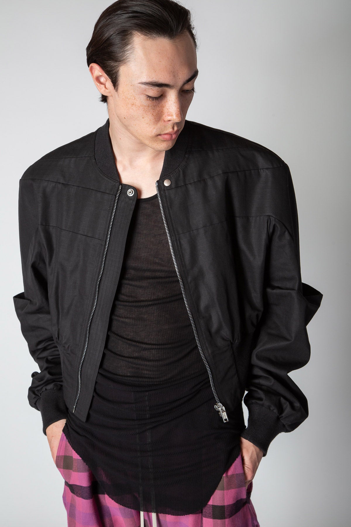 RICK OWENS | GIRDERED BOMBER – MAXFIELD LA