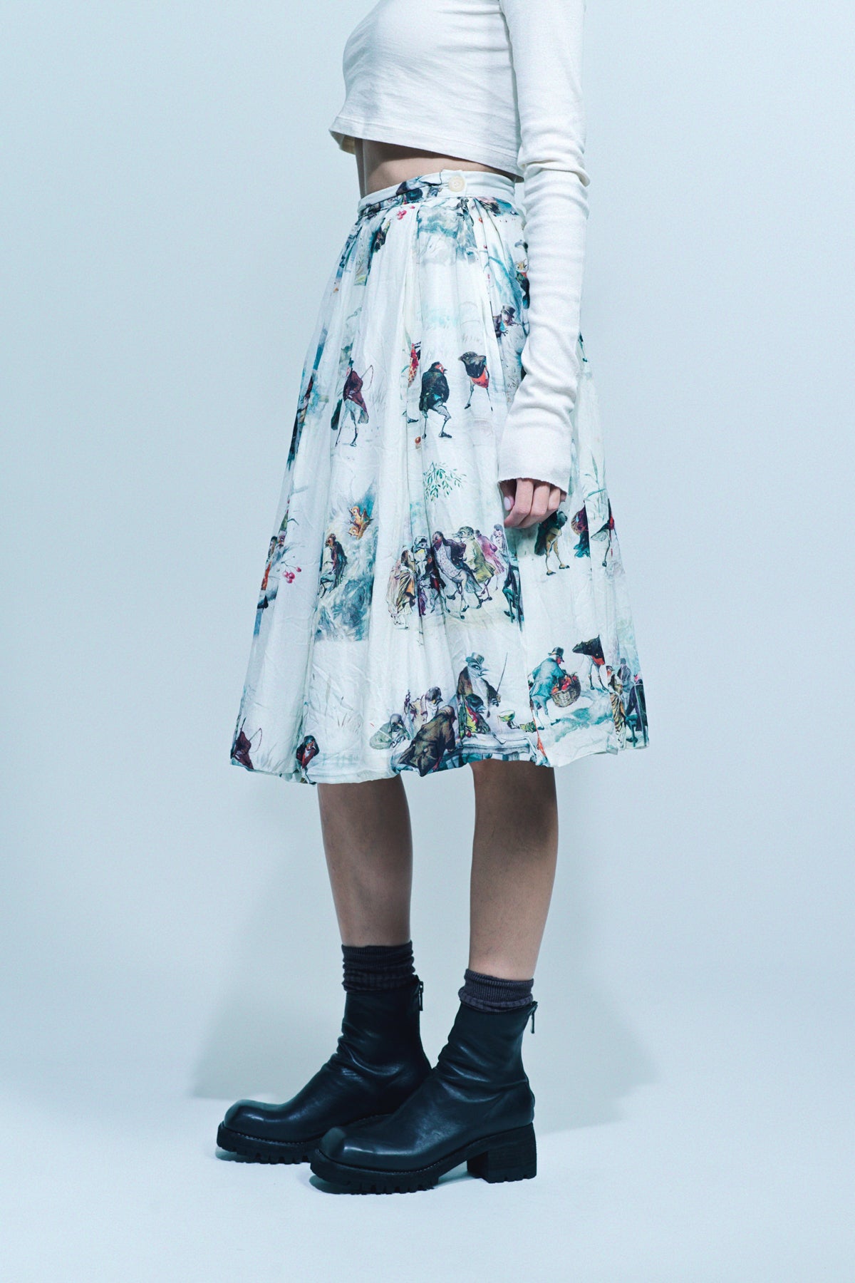 PAUL HARNDEN SHOEMAKERS | TWIGG PRINT SKIRT