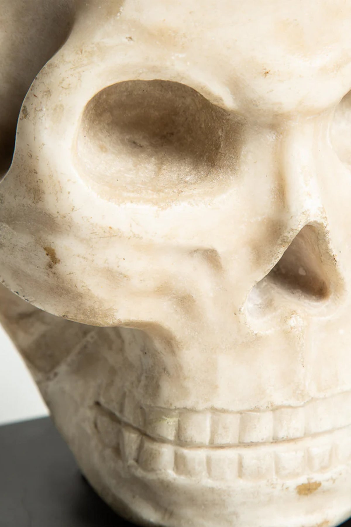 MAXFIELD PRIVATE COLLECTION | 19TH CENTURY MARBLE SKULL - MAXFIELD LA