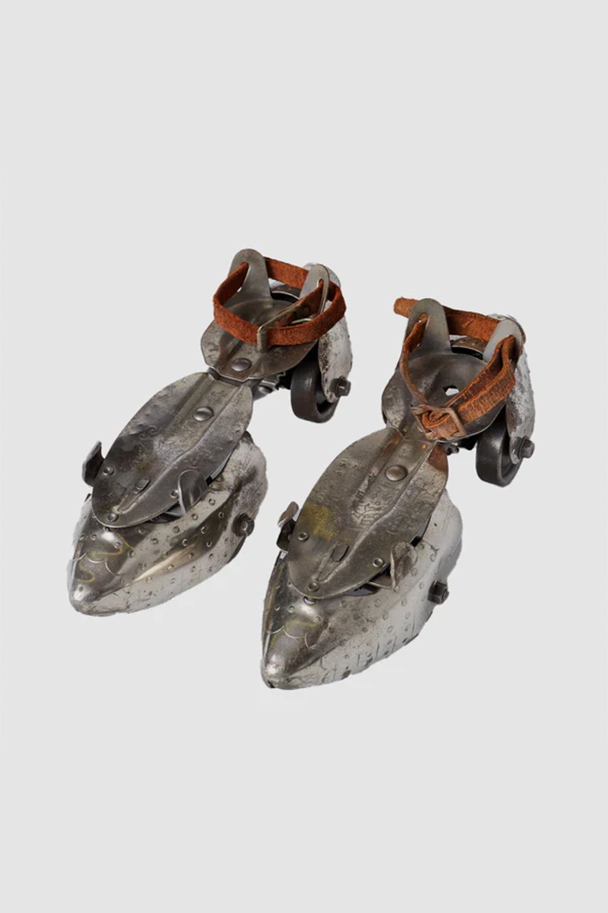 MAXFIELD PRIVATE COLLECTION | 1930'S  BUCK ROGERS 25TH CENTURY ROLLER SKATES BY LOUIS MARX & CO