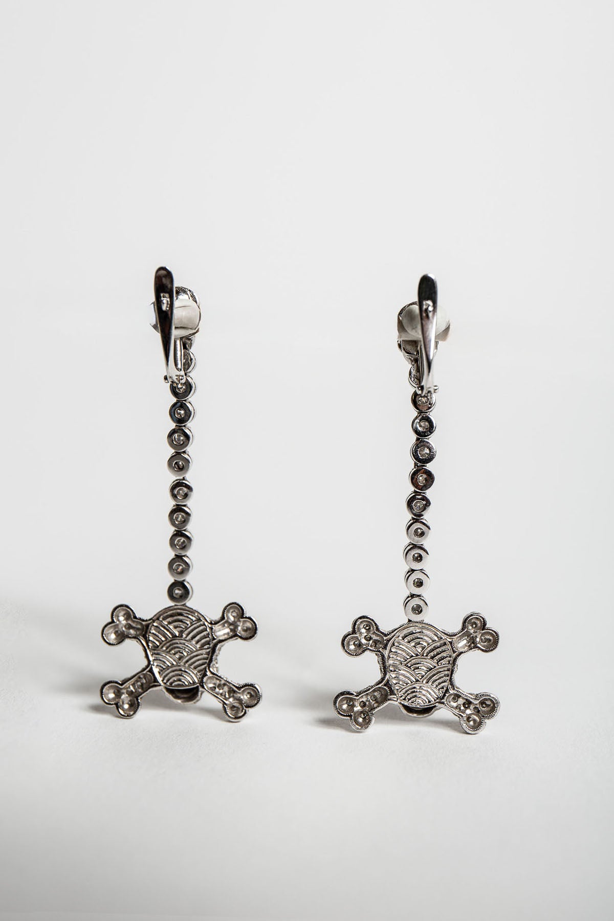 CODOGNATO | VINTAGE 3C 1950'S SKULL EARRINGS