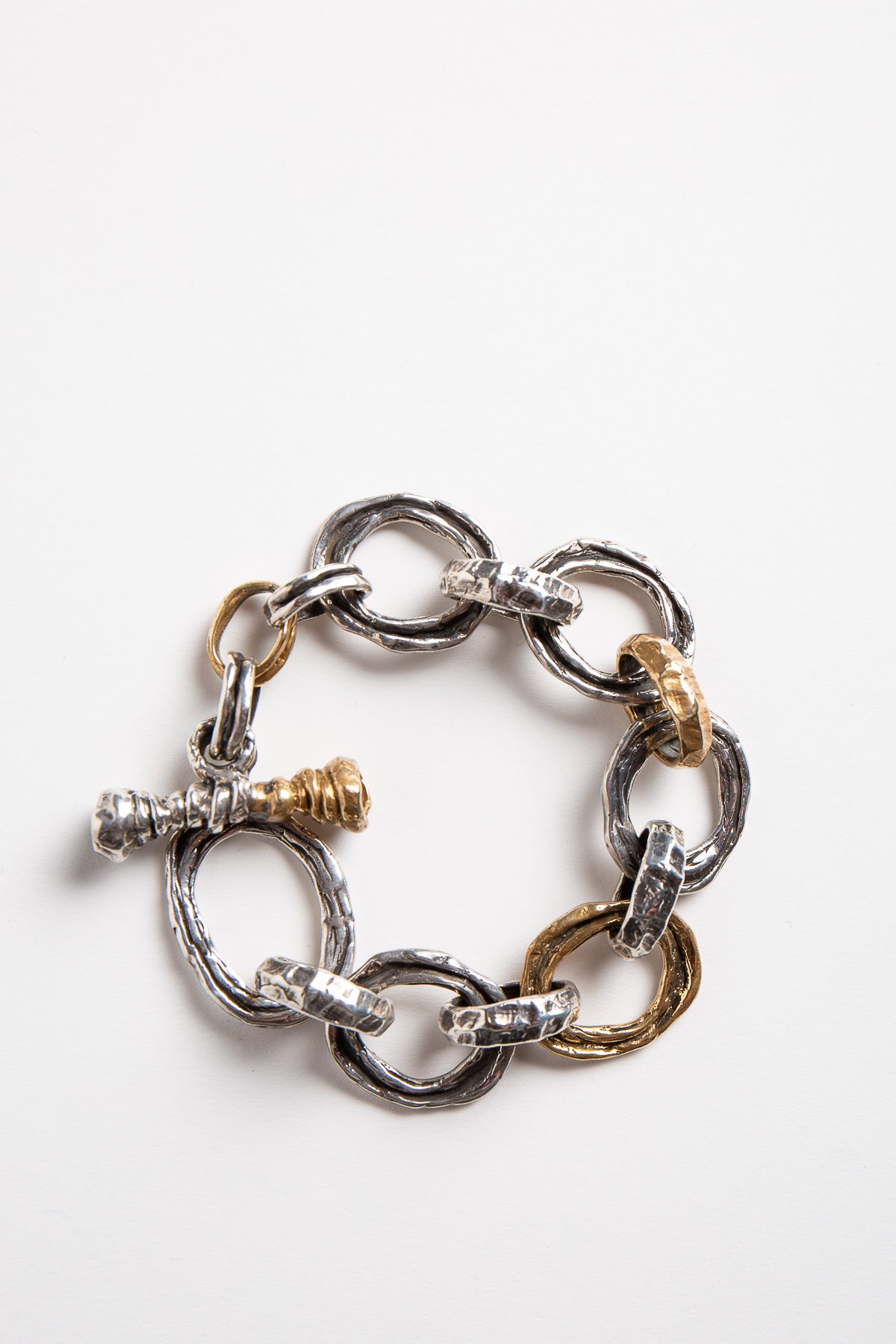 HUNROD | ENKI SILVER BRONZE BRACELET