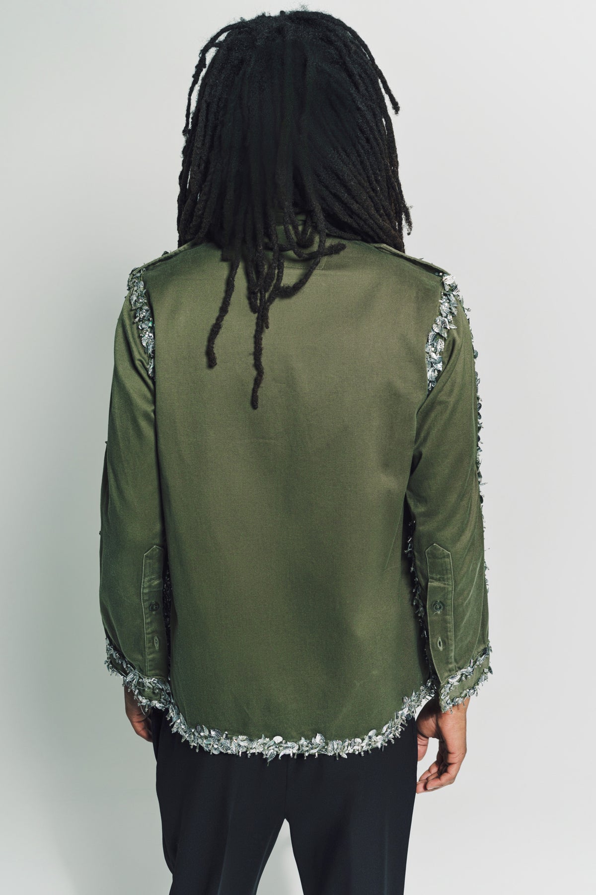 LIBERTINE | BEAD SEAM ARMY JACKET