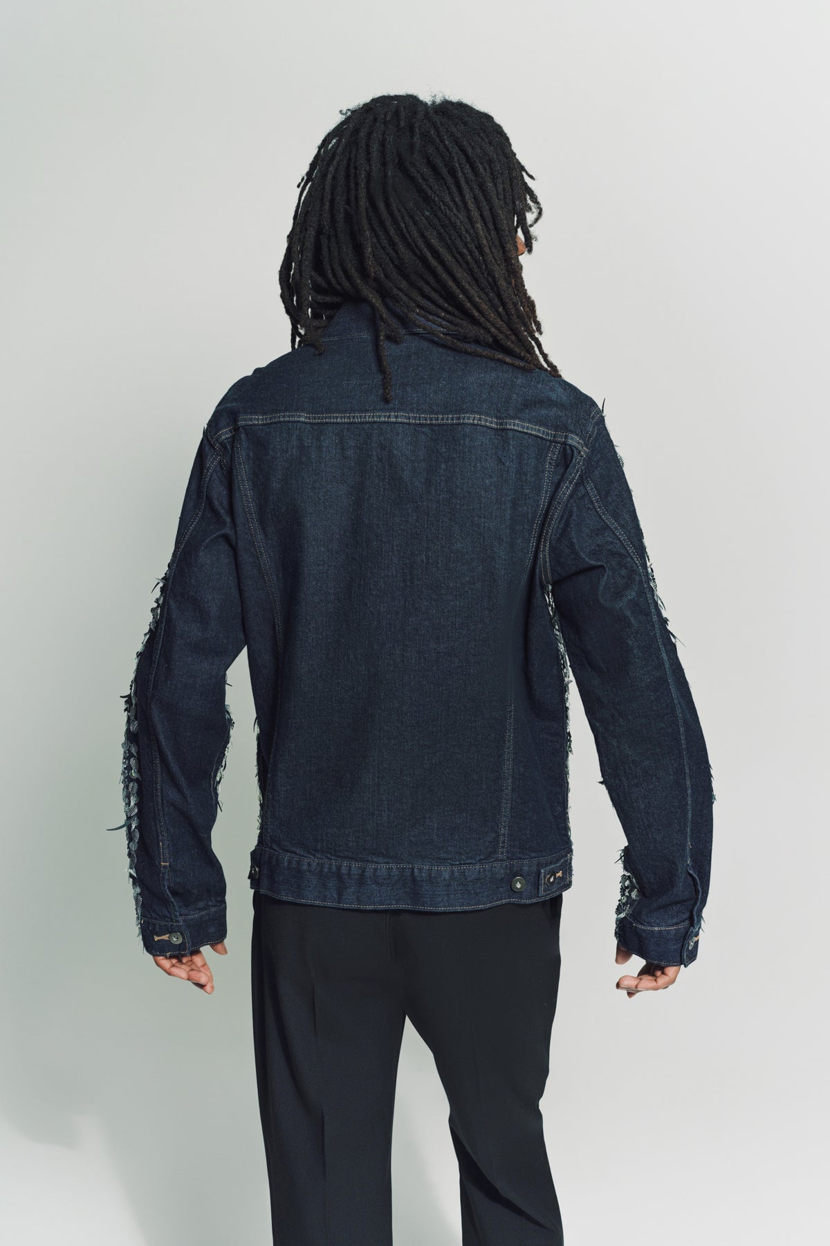 LIBERTINE | BEADED DENIM JACKET