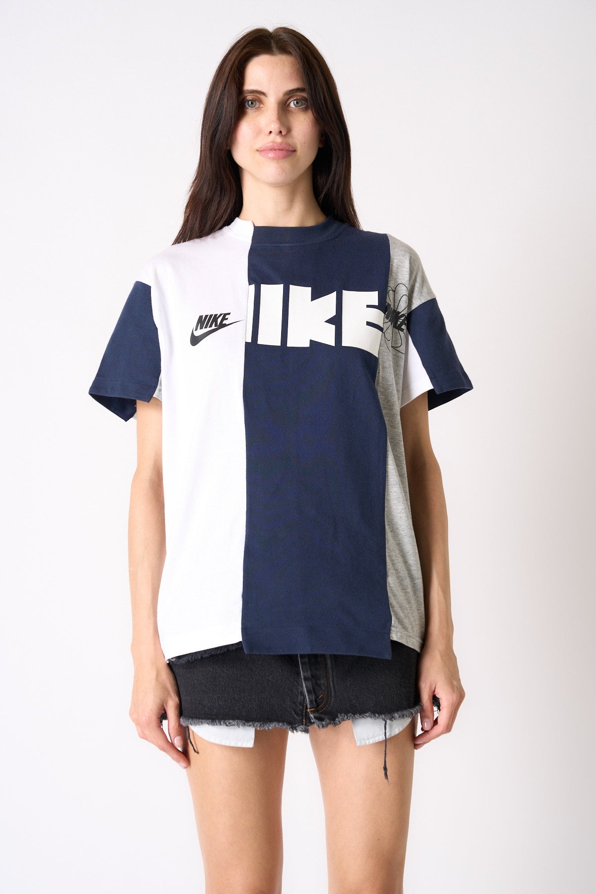 NAVYサイズXSサイズ sacai nike tee t-shirt navy - Tシャツ(半袖/袖なし)