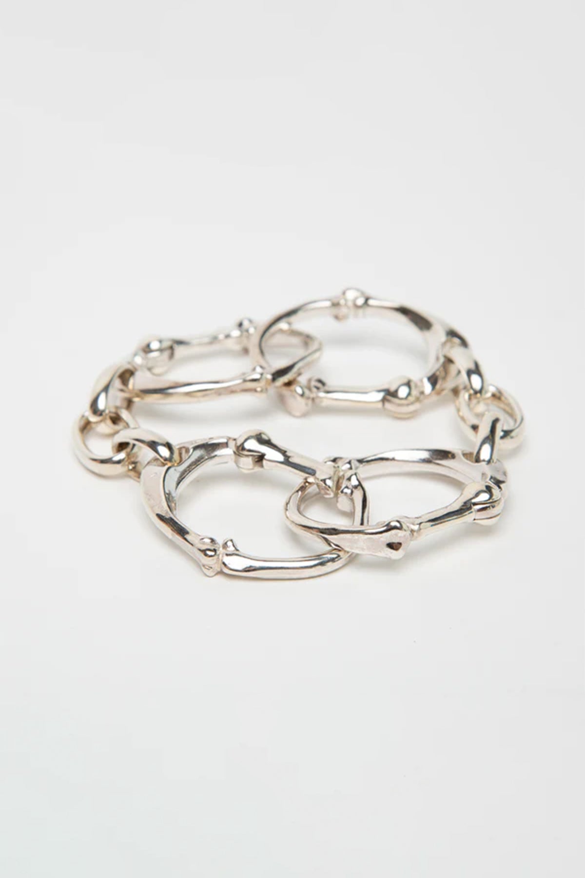 THE SOLOIST | SILVER BONE BRACELET 2 - MAXFIELD LA