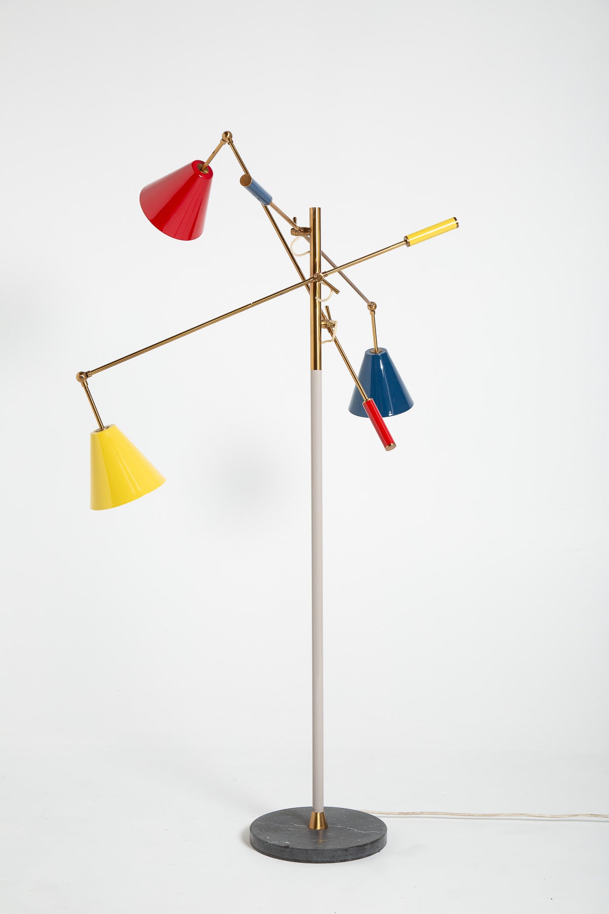 MAXFIELD PRIVATE COLLECTION | VINTAGE 3-ARM FLOOR LAMP