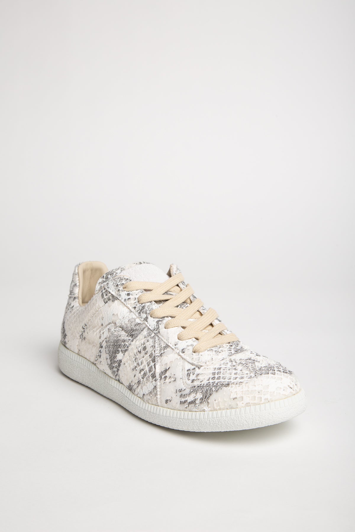 Maison martin discount margiela snakeskin sneakers