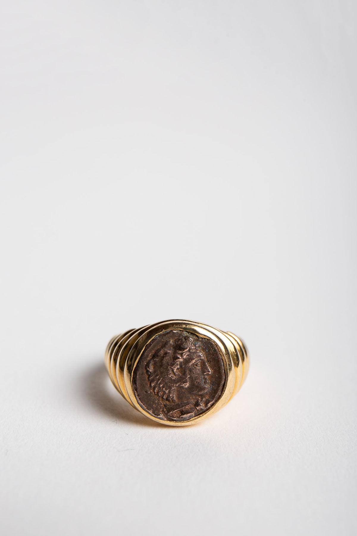 BULGARI | ANCIENT GOLD COIN RING