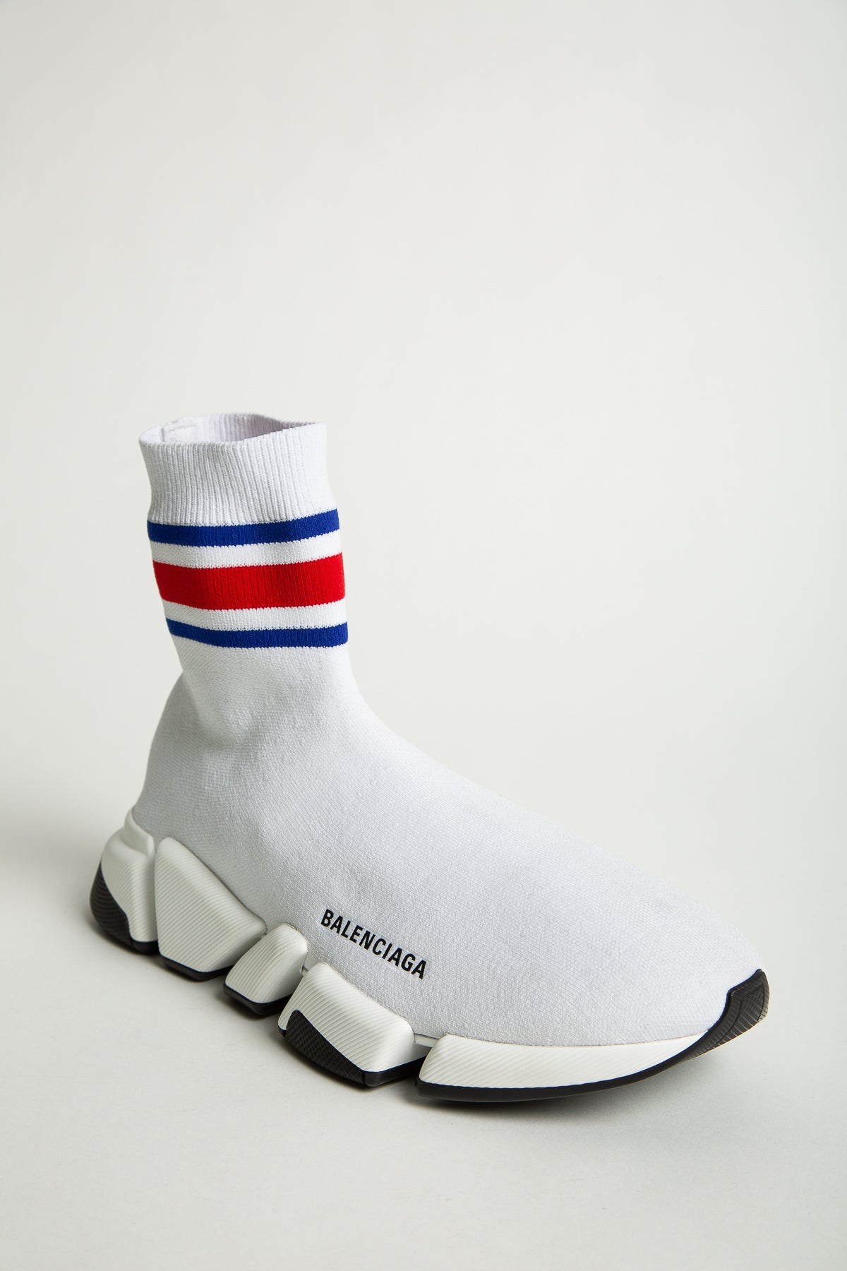 BALENCIAGA | SPEED 2.0 WHITE SOCK RUNNERS - MAXFIELD LA