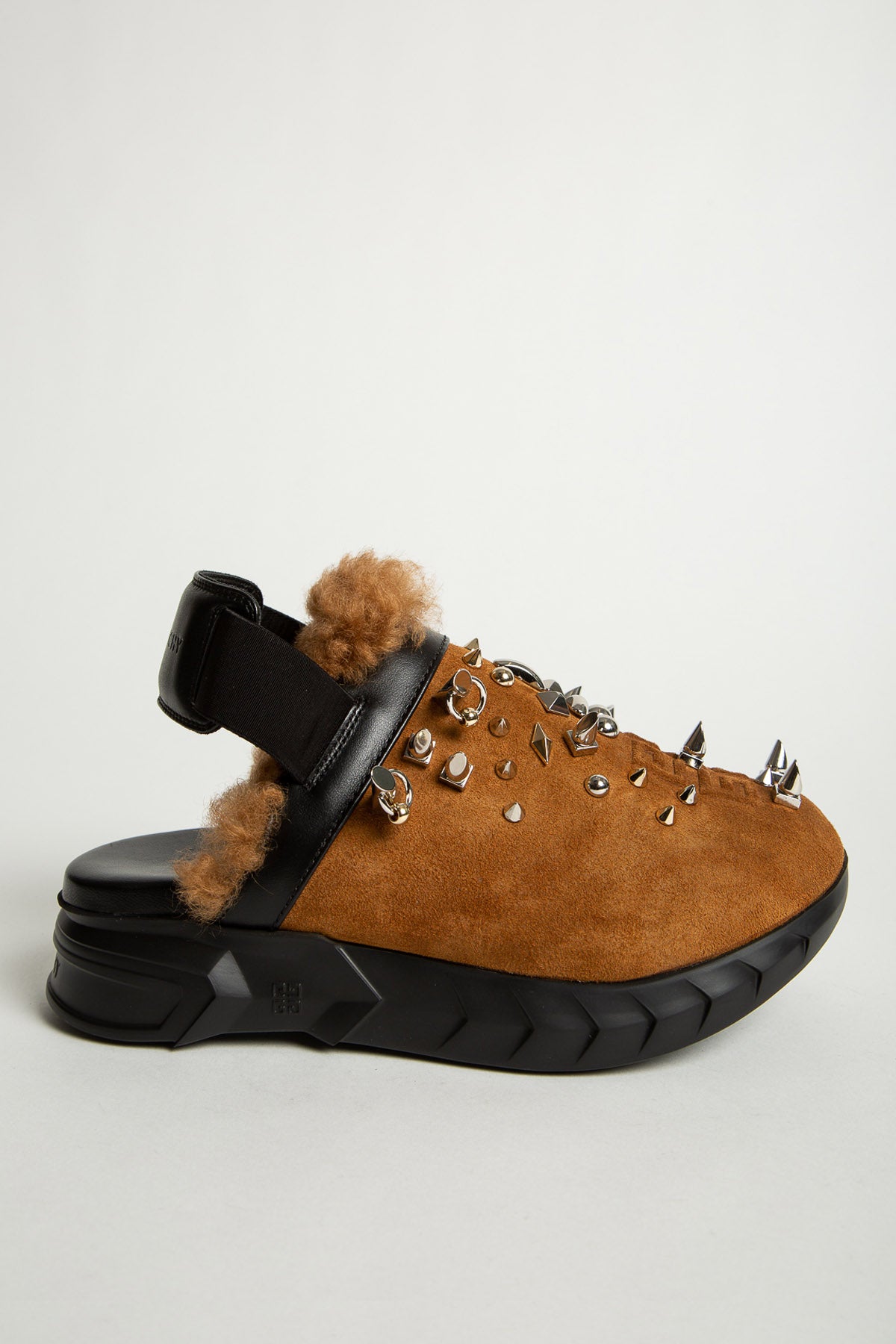 GIVENCHY | SPIKED SLINGBACK CLOGS - MAXFIELD LA