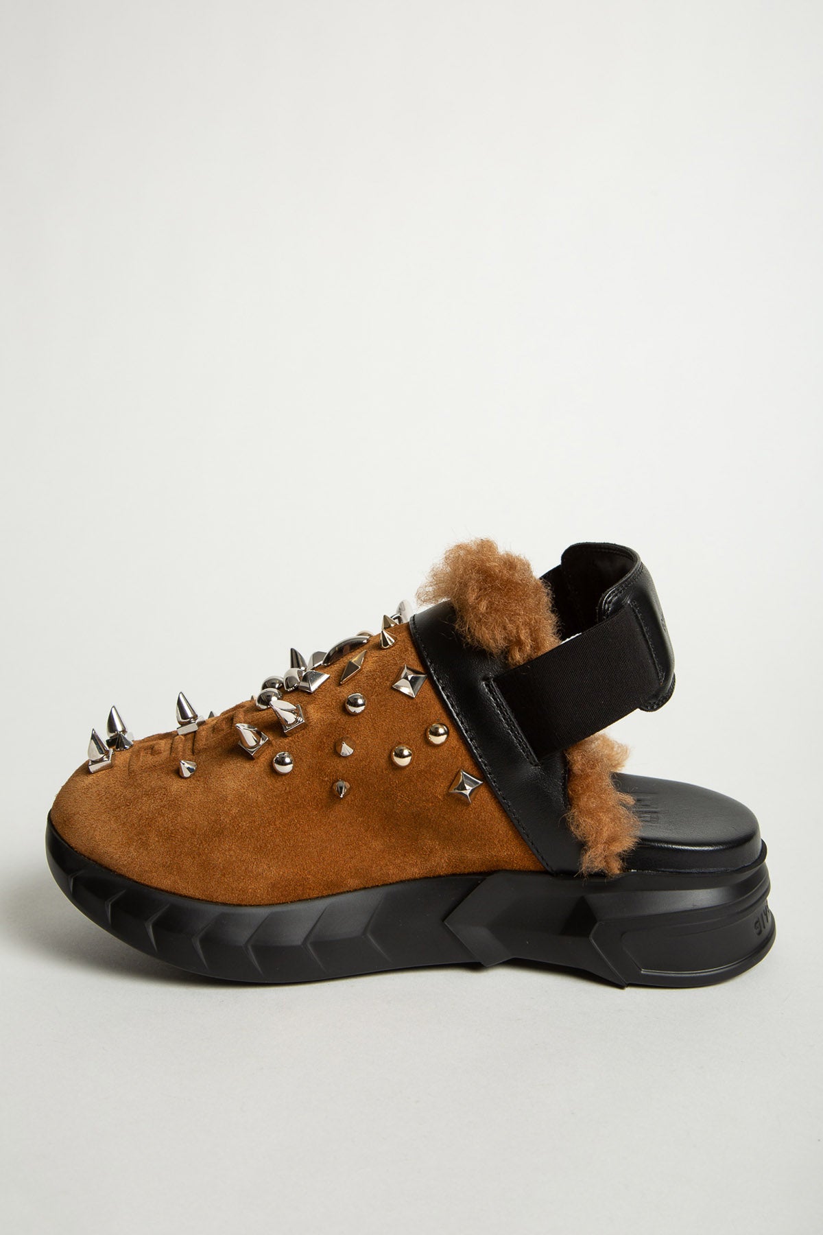 GIVENCHY | SPIKED SLINGBACK CLOGS - MAXFIELD LA