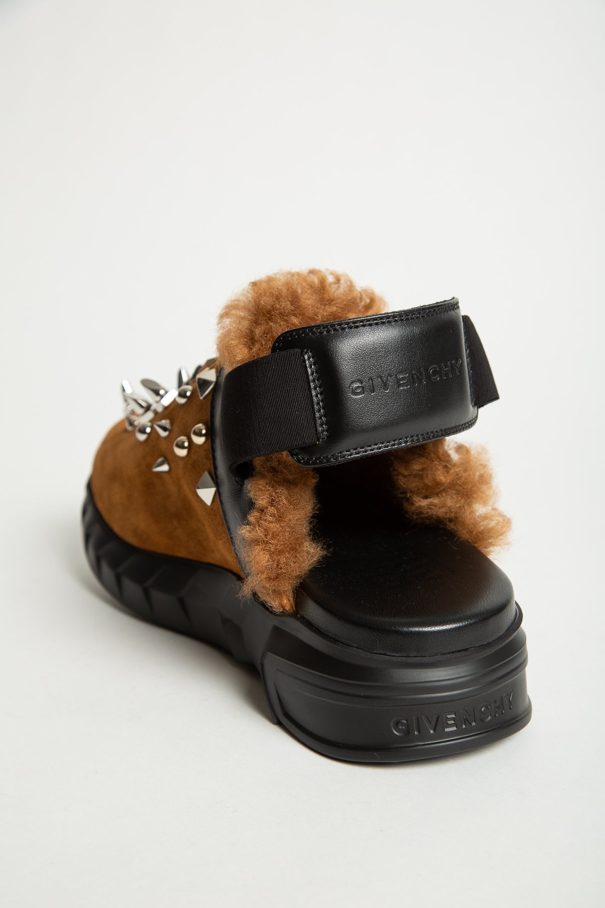 GIVENCHY | SPIKED SLINGBACK CLOGS - MAXFIELD LA