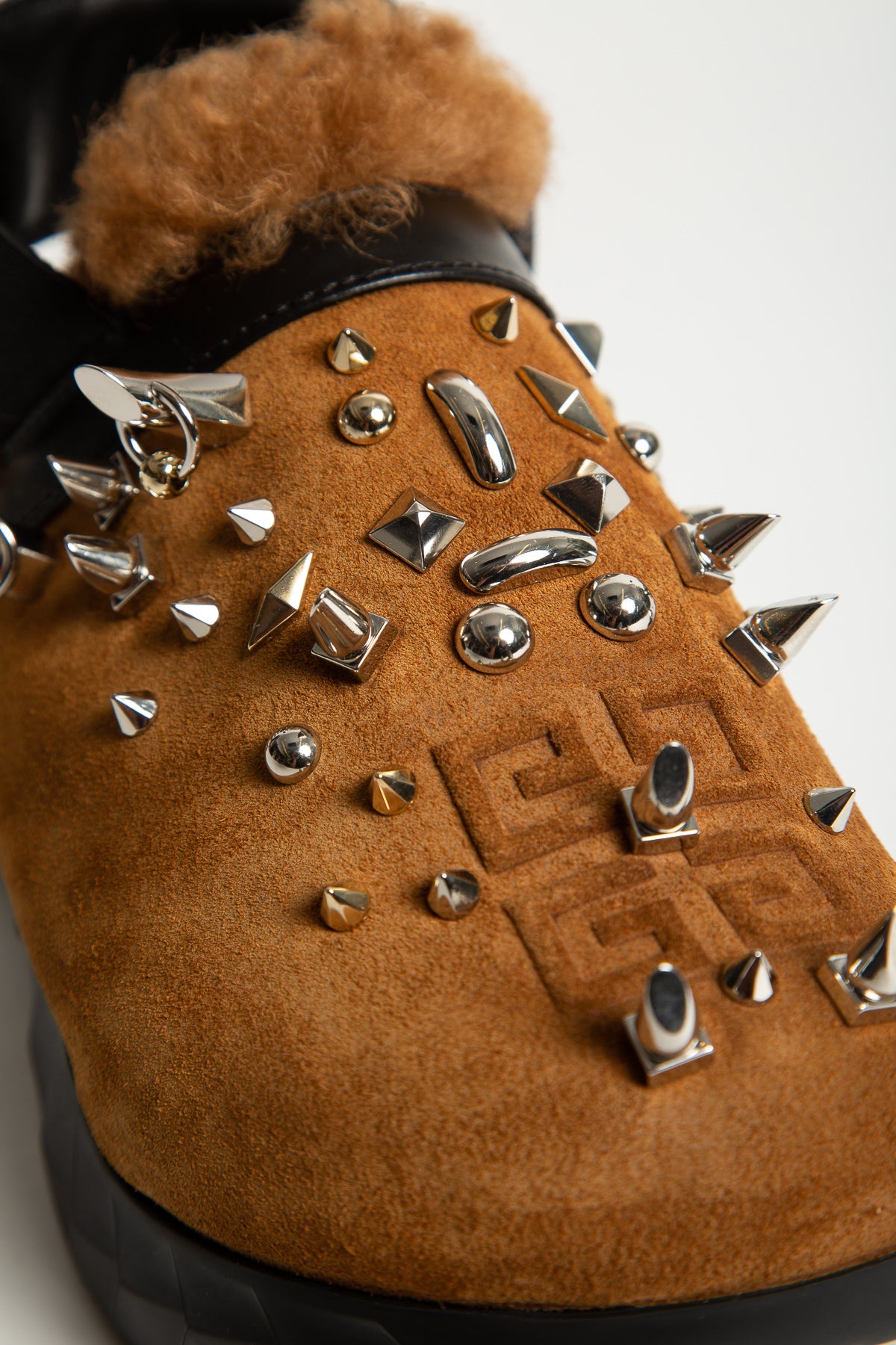 GIVENCHY | SPIKED SLINGBACK CLOGS - MAXFIELD LA