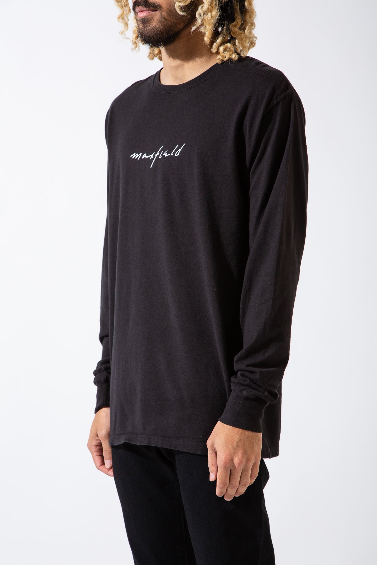 MAXFIELD MERCH COLLECTION | LOGO LONG SLEEVE TEE