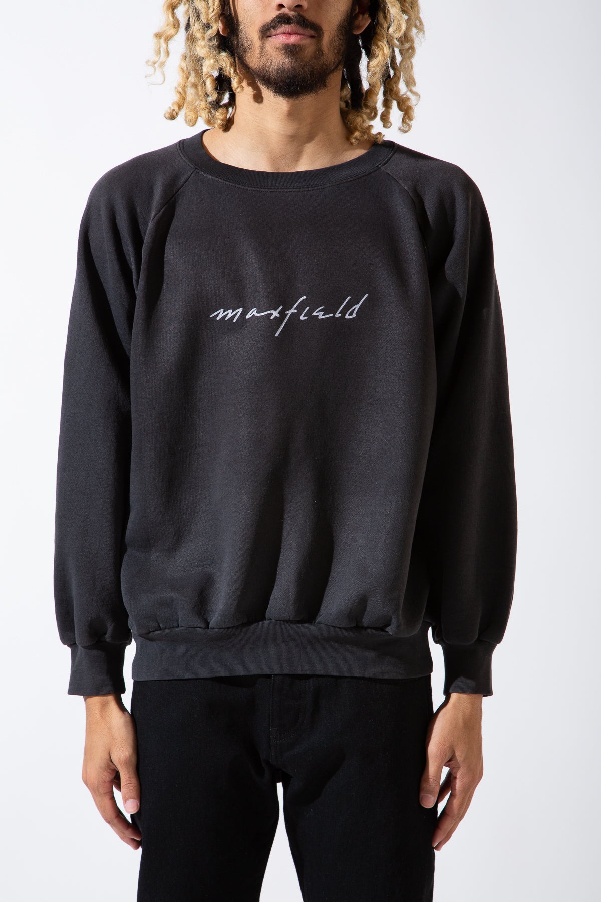 MAXFIELD MERCH COLLECTION | VINTAGE MAXFIELD LOGO CREWNECK