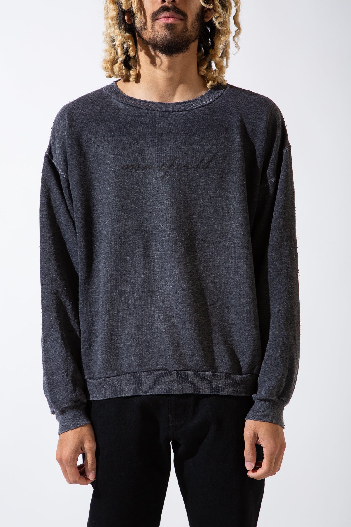 MAXFIELD MERCH COLLECTION | VINTAGE MAXFIELD LOGO CREWNECK