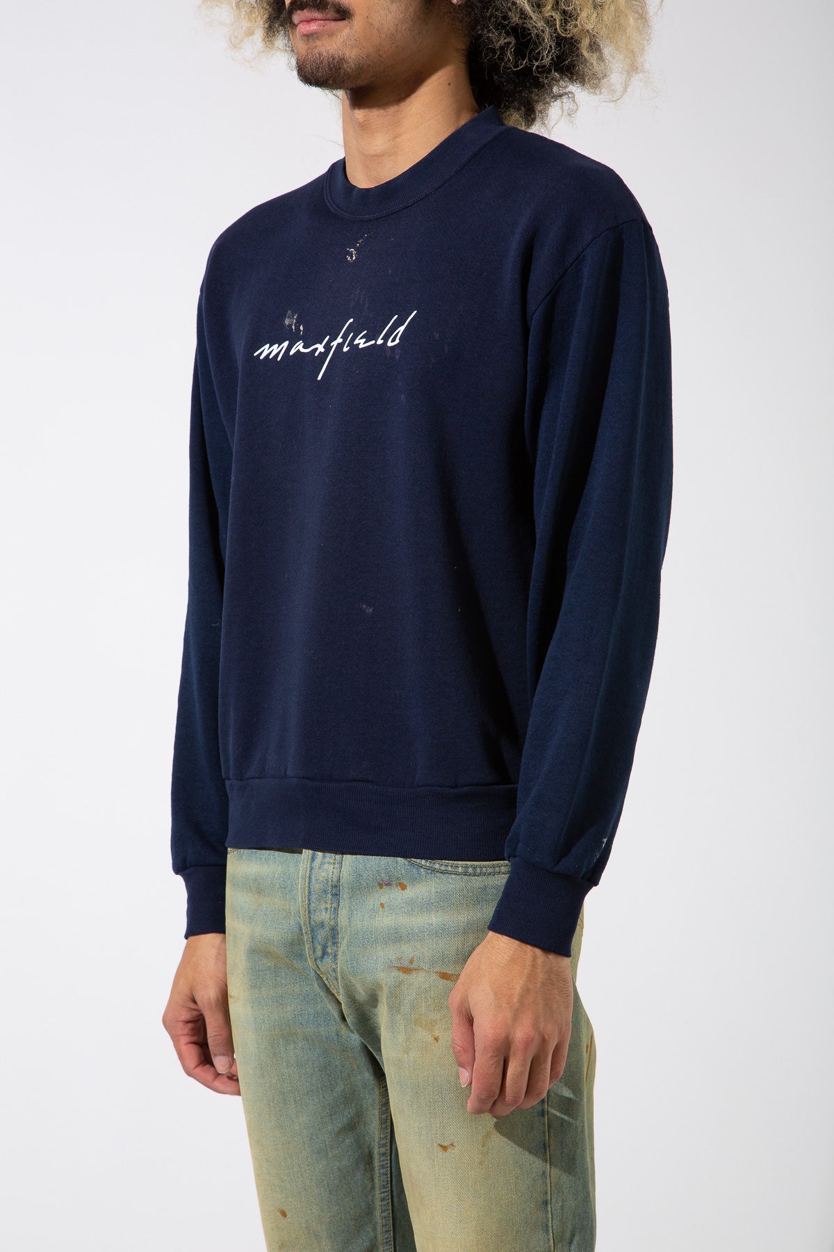 MAXFIELD MERCH COLLECTION | VINTAGE MAXFIELD LOGO CREWNECK