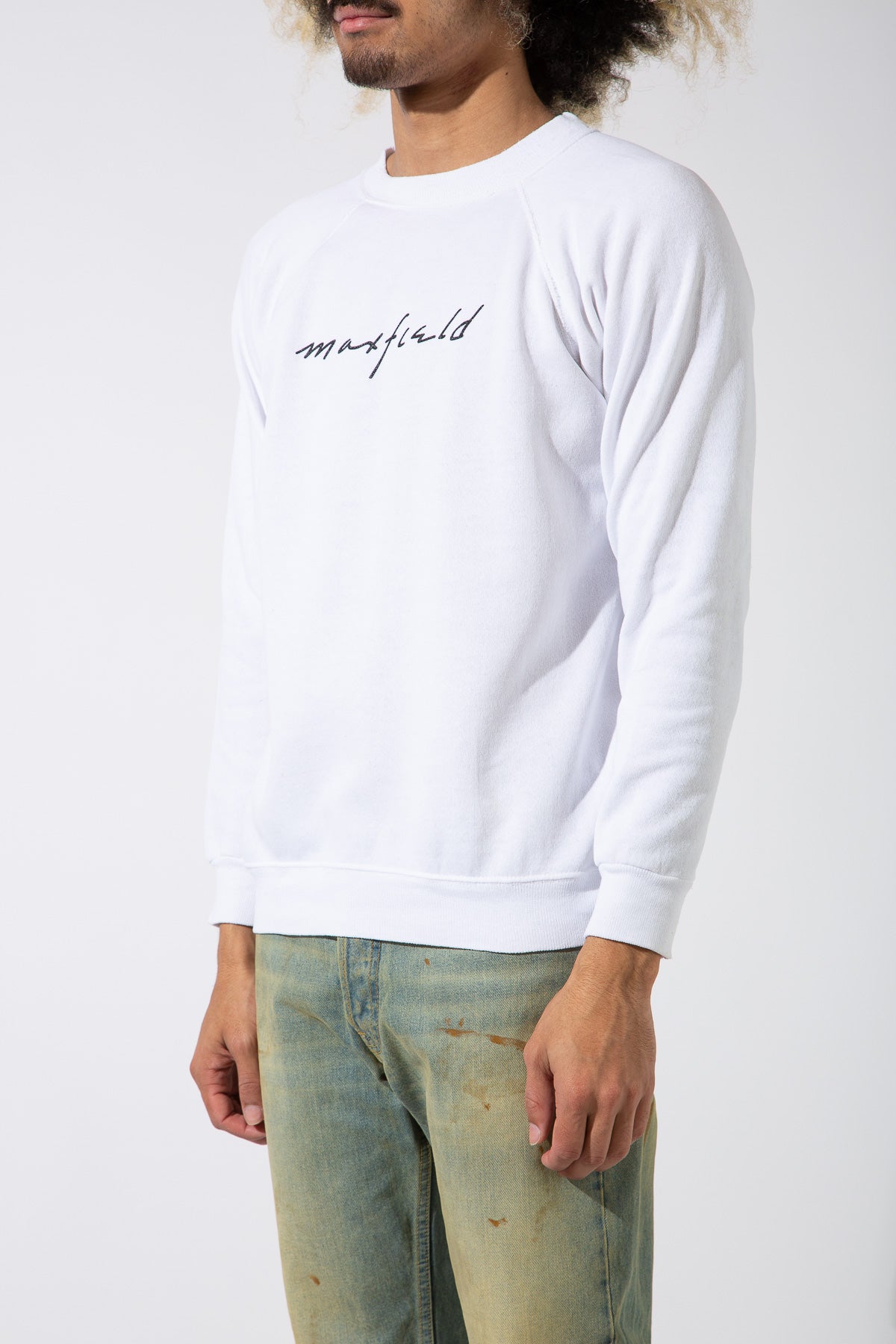 MAXFIELD MERCH COLLECTION | VINTAGE MAXFIELD LOGO CREWNECK