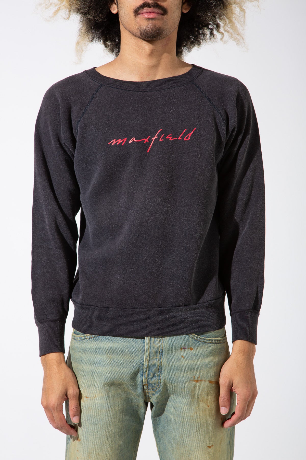 MAXFIELD MERCH COLLECTION | VINTAGE MAXFIELD LOGO CREWNECK