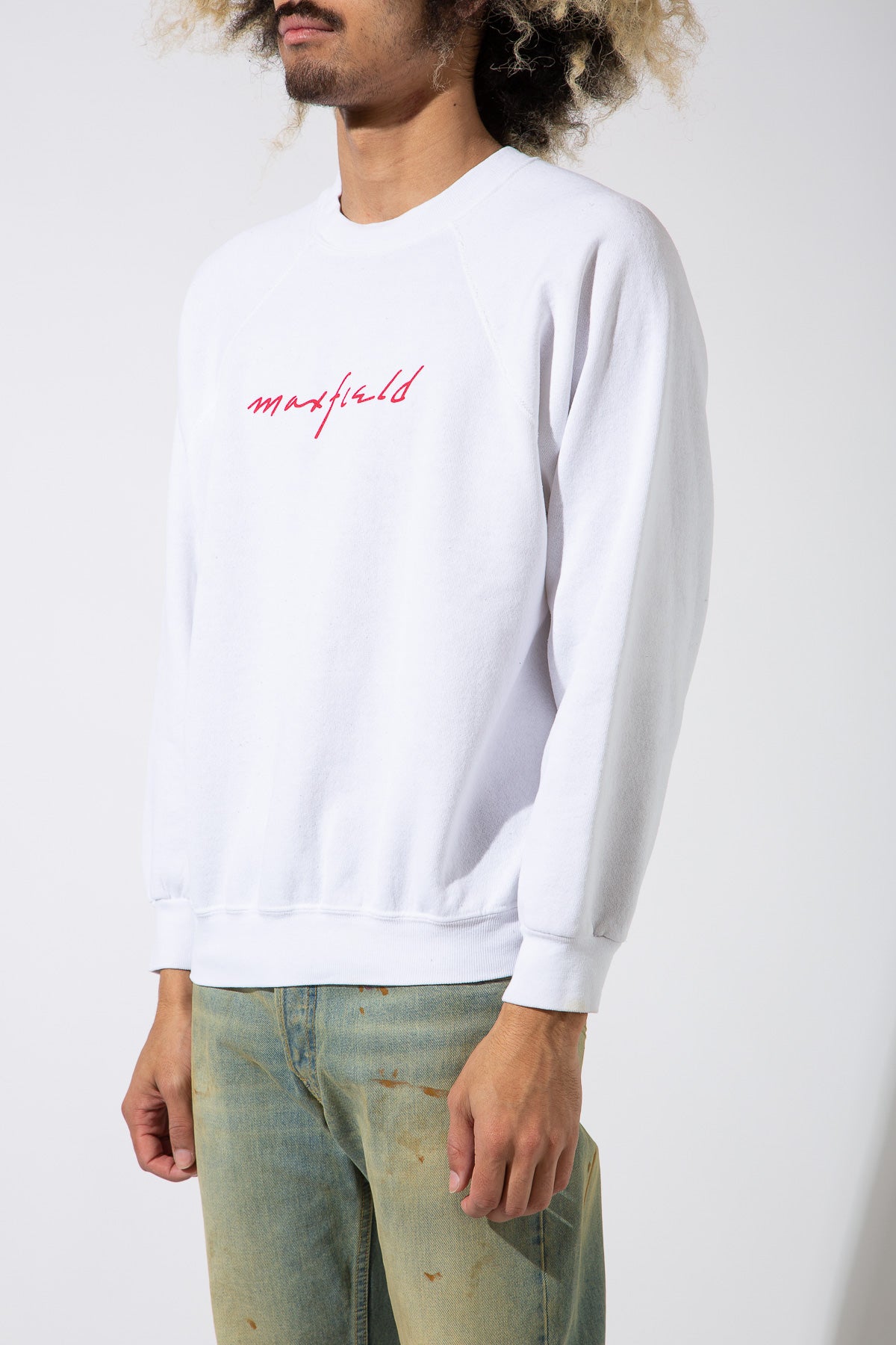 MAXFIELD MERCH COLLECTION | VINTAGE MAXFIELD LOGO CREWNECK