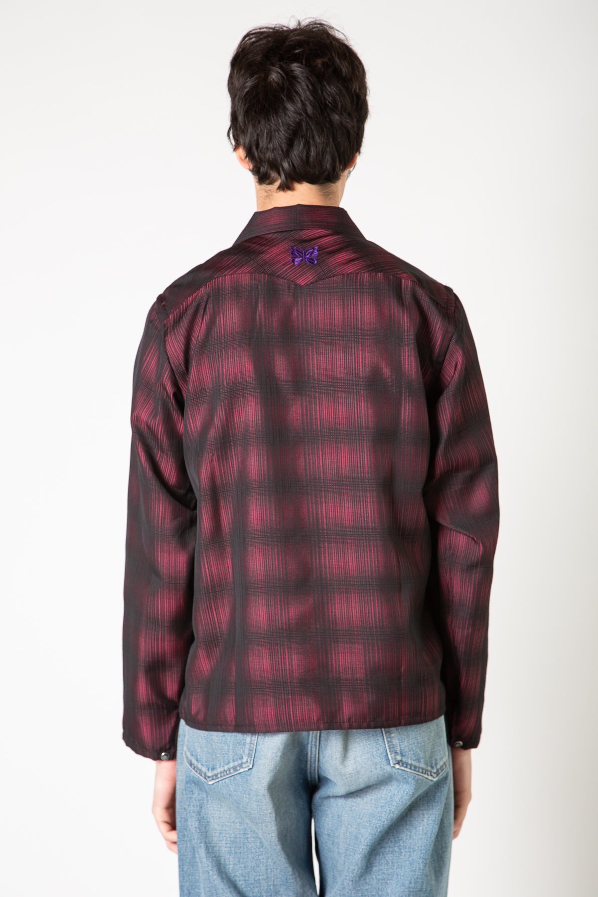 当日発送品 needles c.o.b. one-up shirt plaid S - トップス