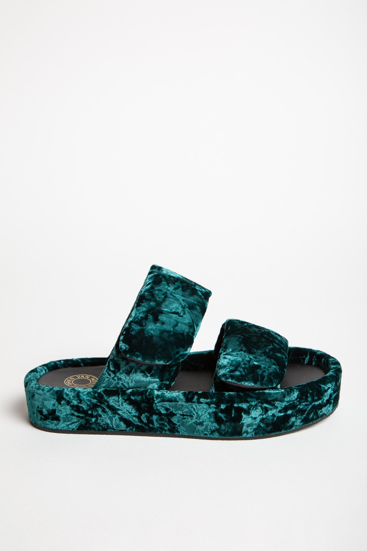 DRIES VAN NOTEN | VELVET SANDALS - MAXFIELD LA