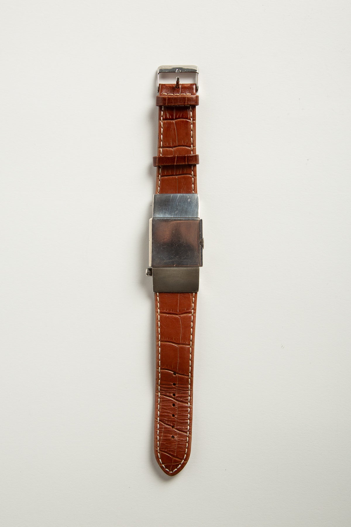 HERMÈS | 1920'S STERLING SILVER GOLF BELT WATCH