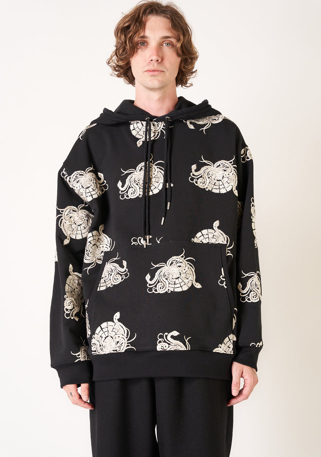 DRIES VAN NOTEN | EMBROIDERED HOODIE – MAXFIELD LA