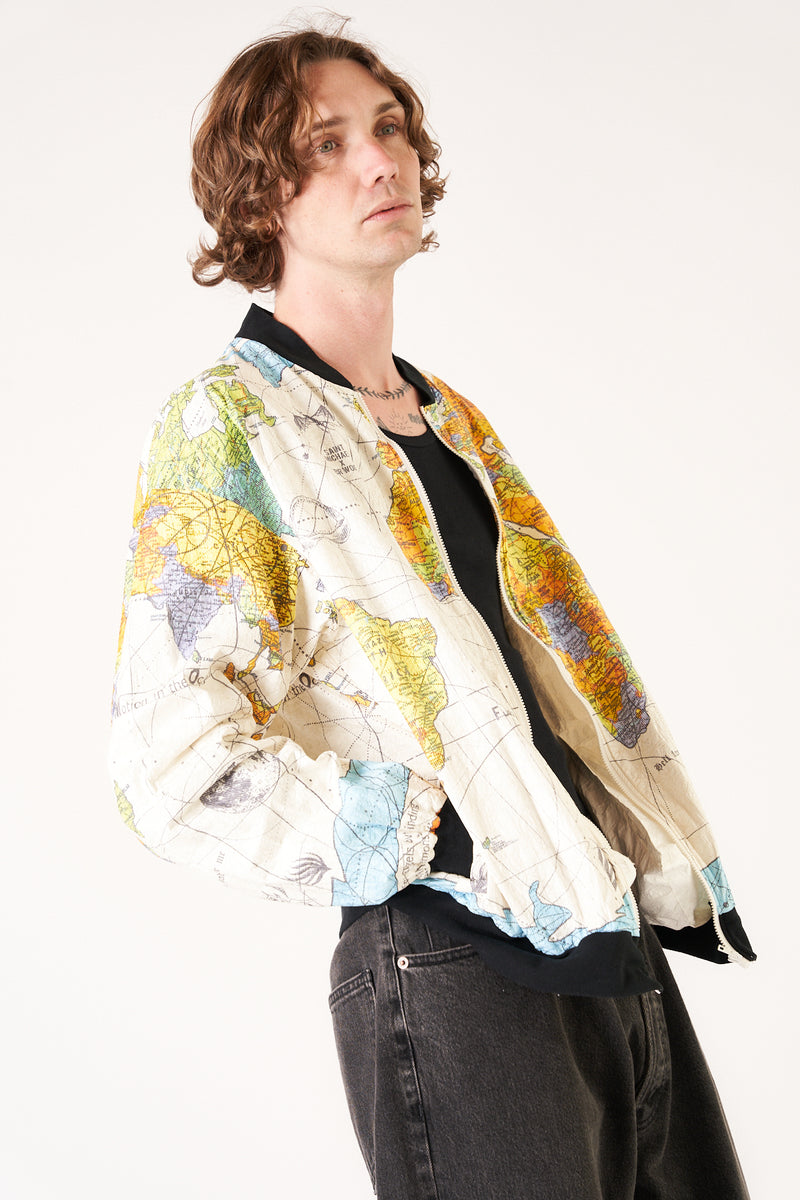 SAINT MICHAEL | DR. WOO WORLD MAP JACKET