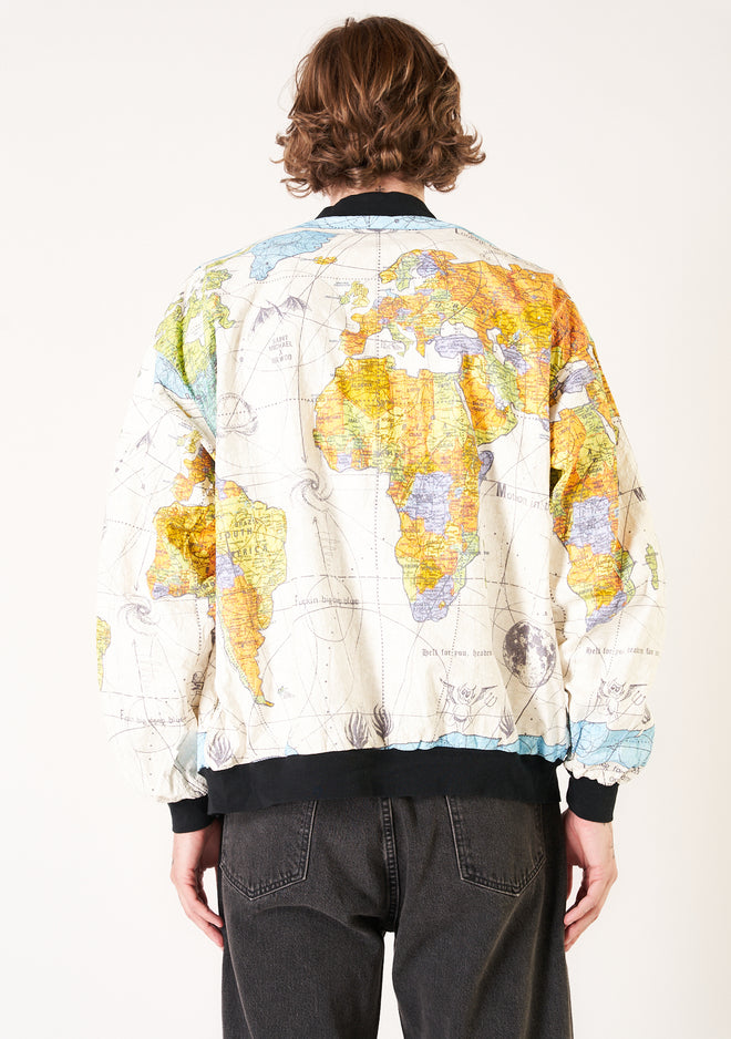 SAINT MICHAEL | DR. WOO WORLD MAP JACKET