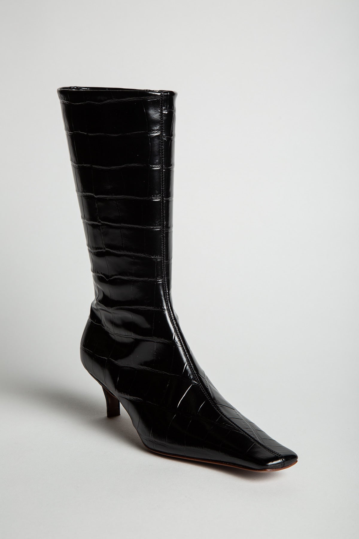 JIL SANDER | POINTY TOE HALF BOOTS