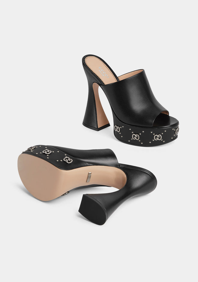 Gucci Women's Croc Platform Sandal