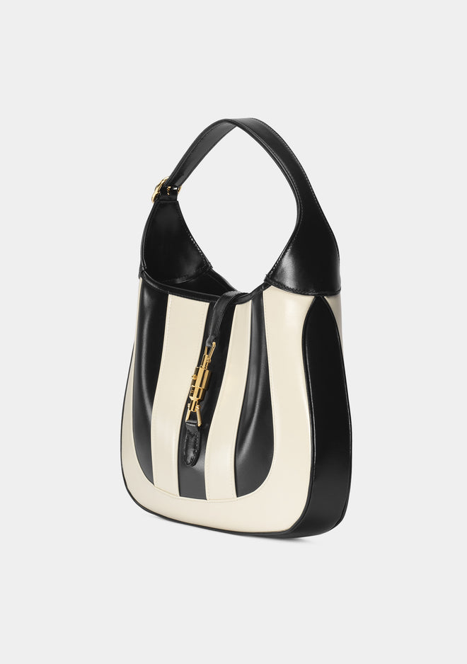 Jackie 1961 Medium Hobo Bag In Black Leather