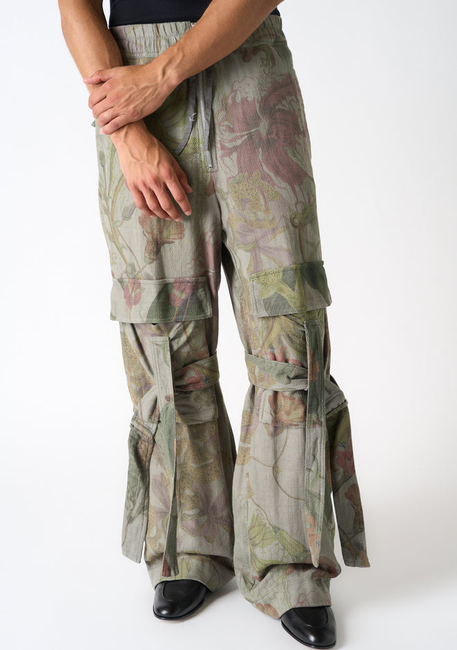 DRIES VAN NOTEN | PRINTED LOOSE STRAP PANTS – MAXFIELD LA