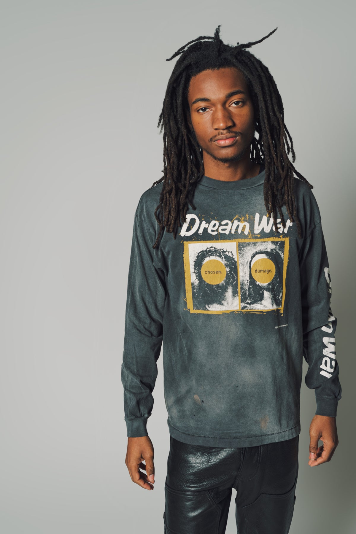 SAINT MICHAEL | DREAM WAR LONG SLEEVE TEE