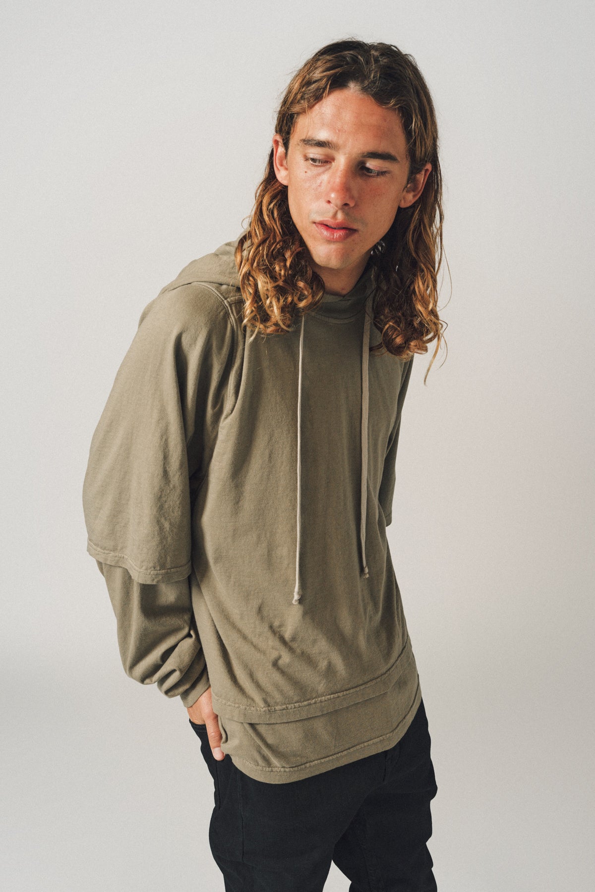 RICK OWENS DRKSHDW | HUSTLER HOODIE