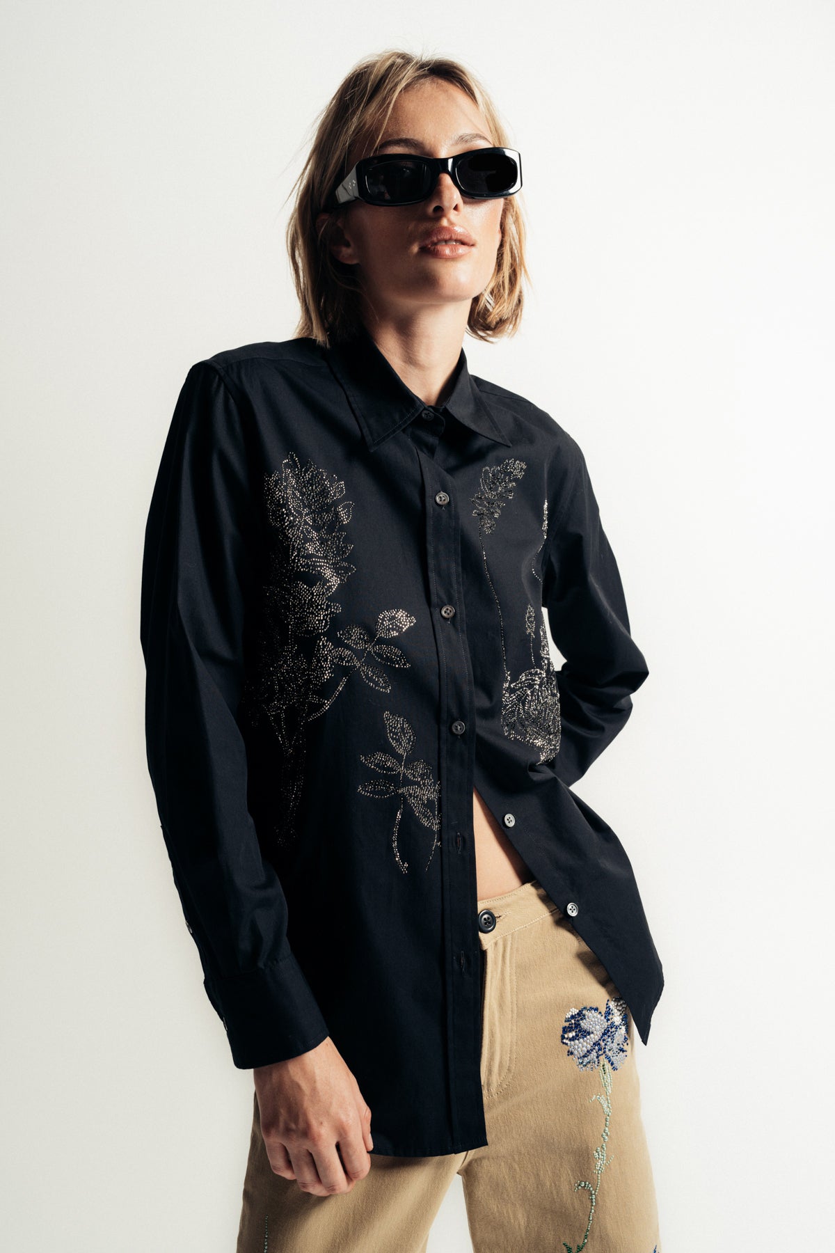 LIBERTINE | CRYSTAL 'BOTANICAL' NEW CLASSIC SHIRT