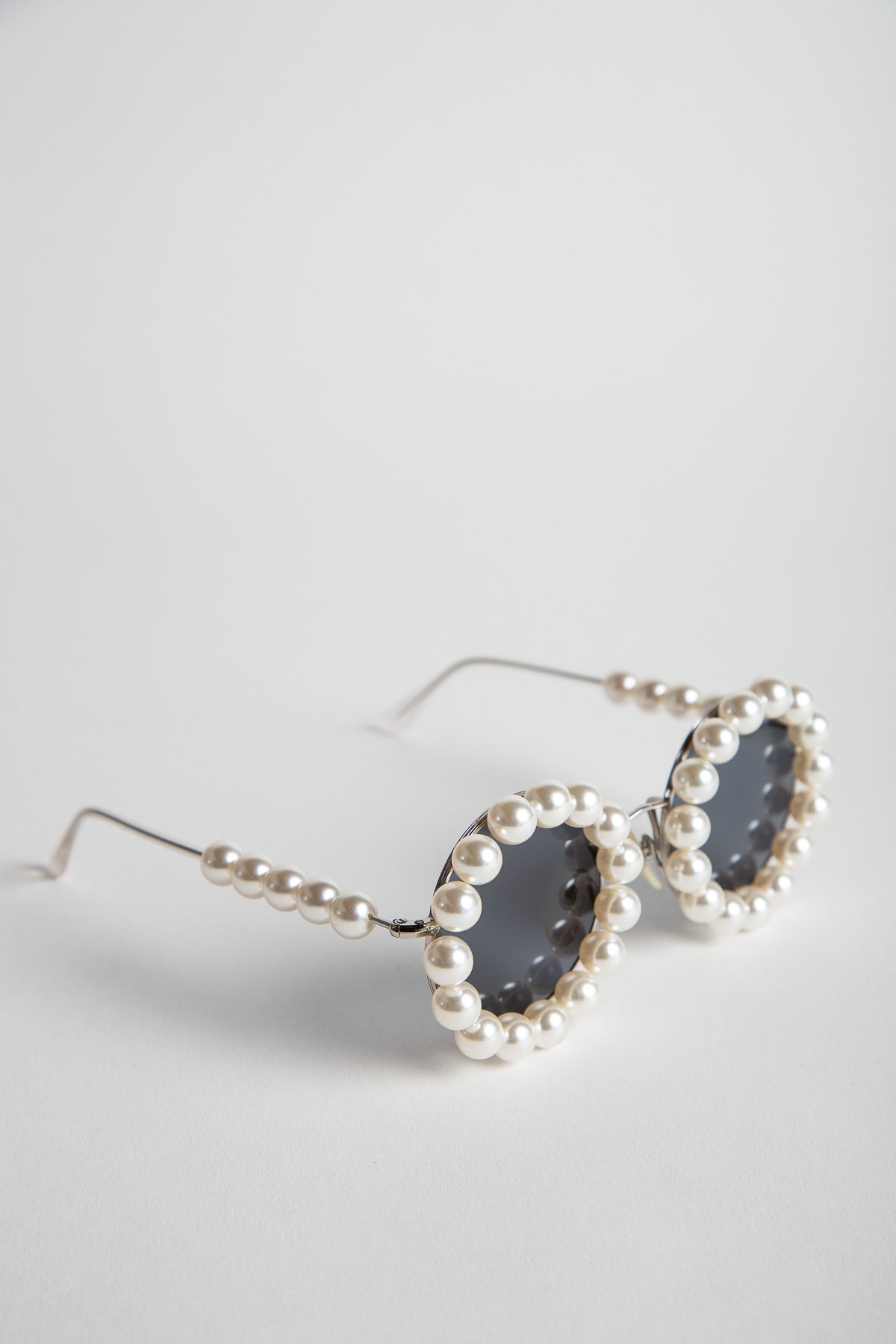 VINTAGE CHANEL | 1994 PEARL CHANEL SUNGLASSES - MAXFIELD LA