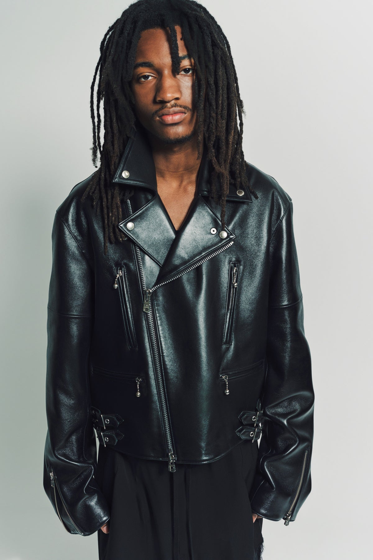 THE SOLOIST | TWO-WAY CROP RIDER JACKET