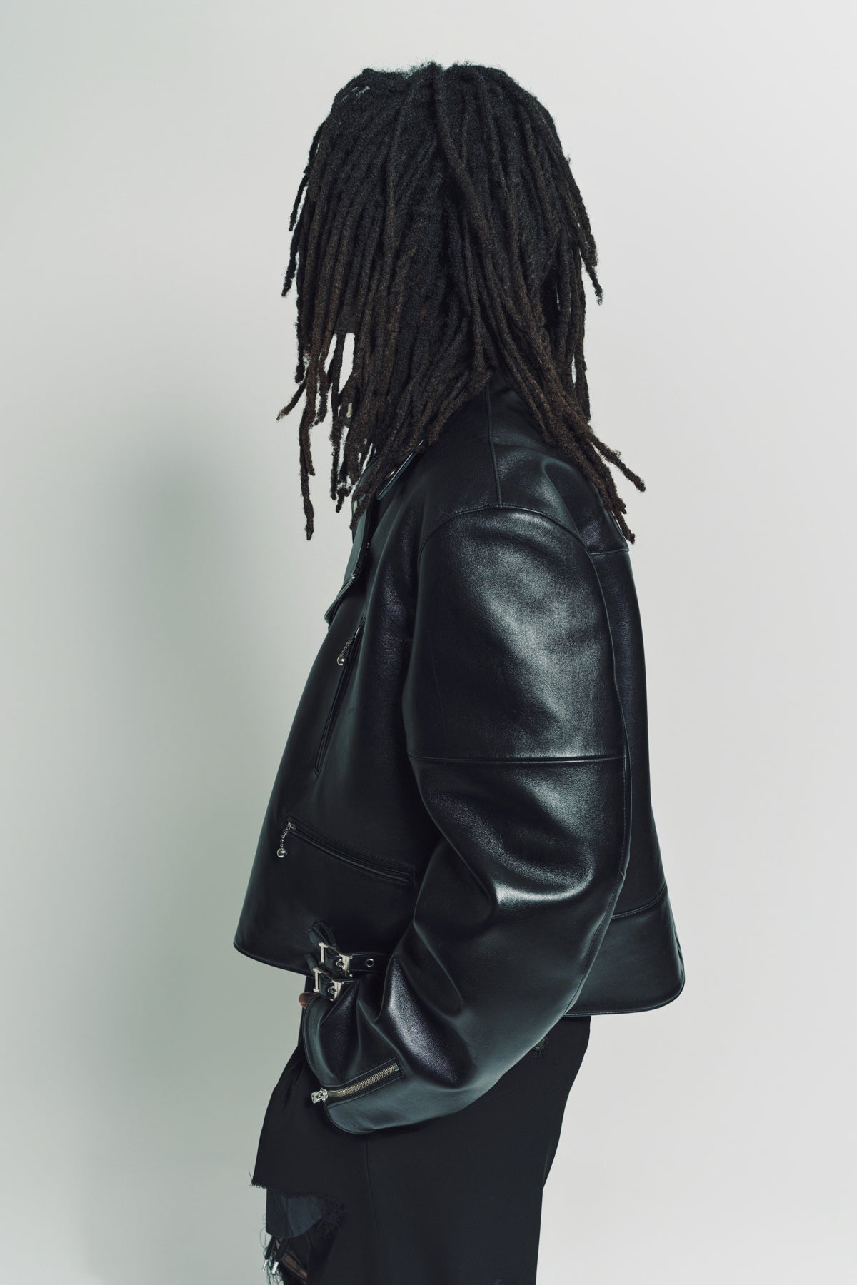 THE SOLOIST | TWO-WAY CROP RIDER JACKET