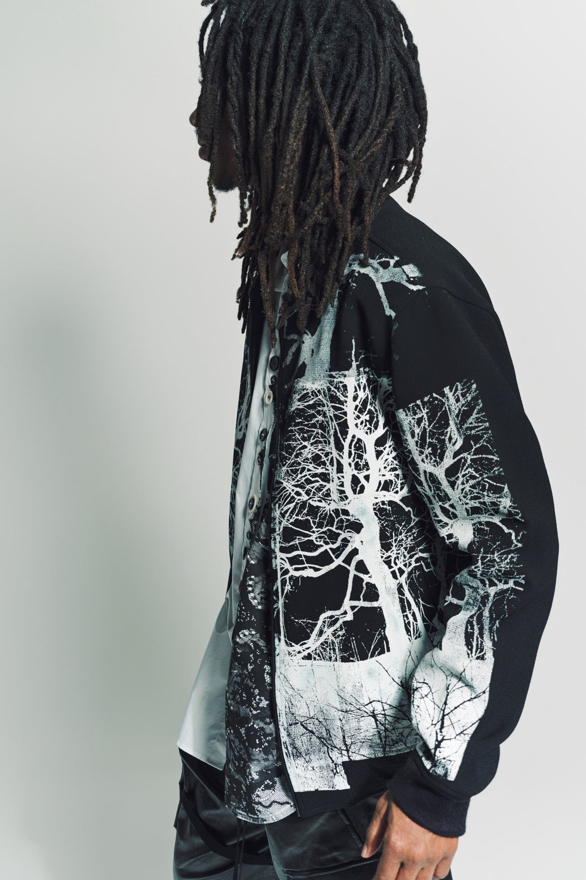 LIBERTINE | ‘MIDNIGHT FOREST’ BOMBER JACKET