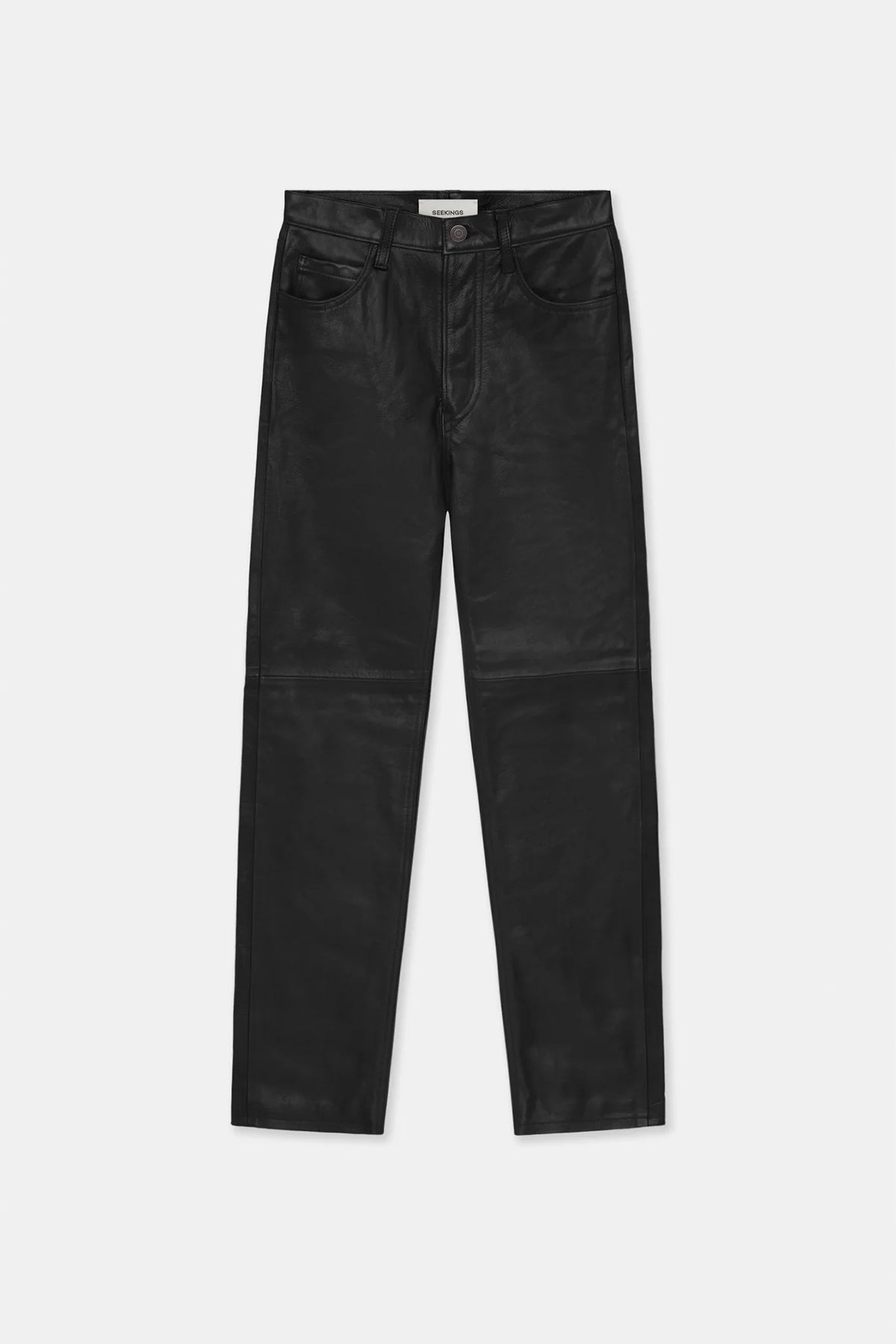 SEEKINGS | 98 FIT LEATHER PANTS - MAXFIELD LA