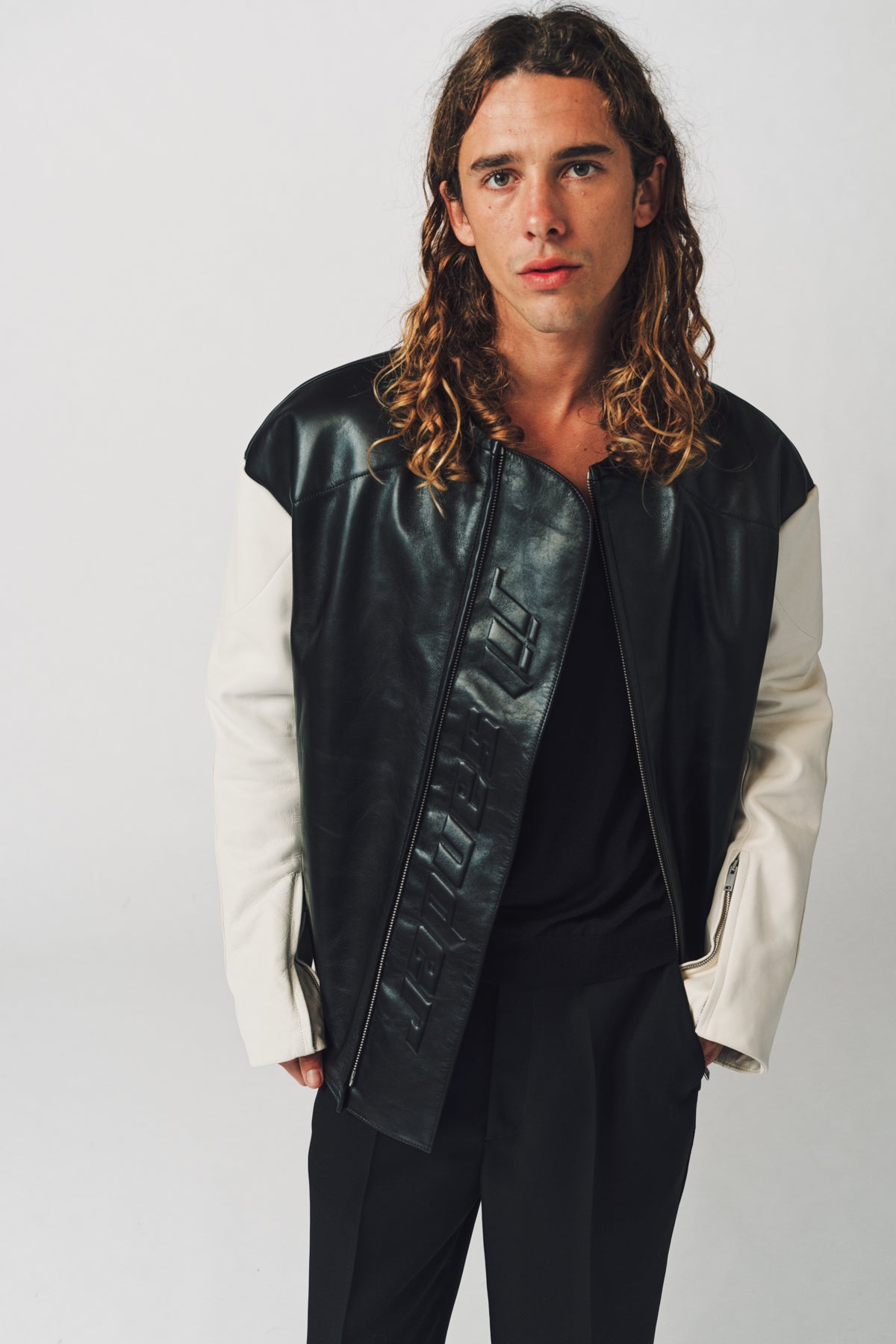 JIL SANDER | LEATHER BIKER JACKET