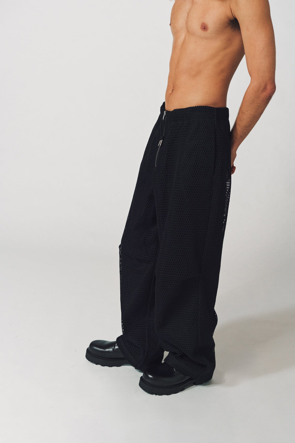 JIL SANDER | NET TROUSERS