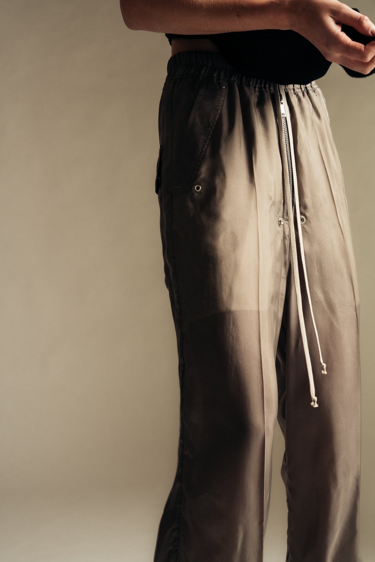 RICK OWENS | DRAWSTRING GETH BELAS PANTS - MAXFIELD LA