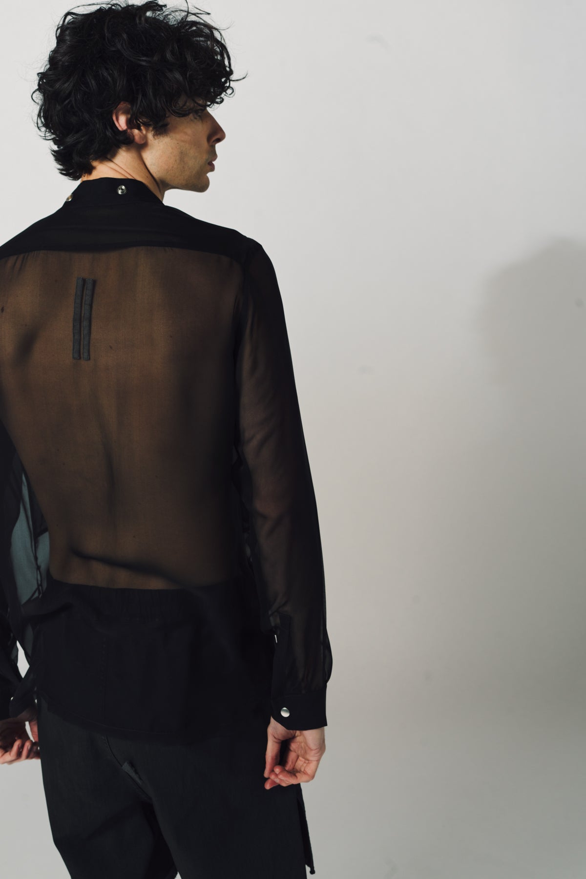 RICK OWENS | LARRY FOGPOCKET SHIRT